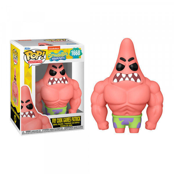 Funko POP! Spongebob SquarePants: Fry Cook Games Patrick (1668)